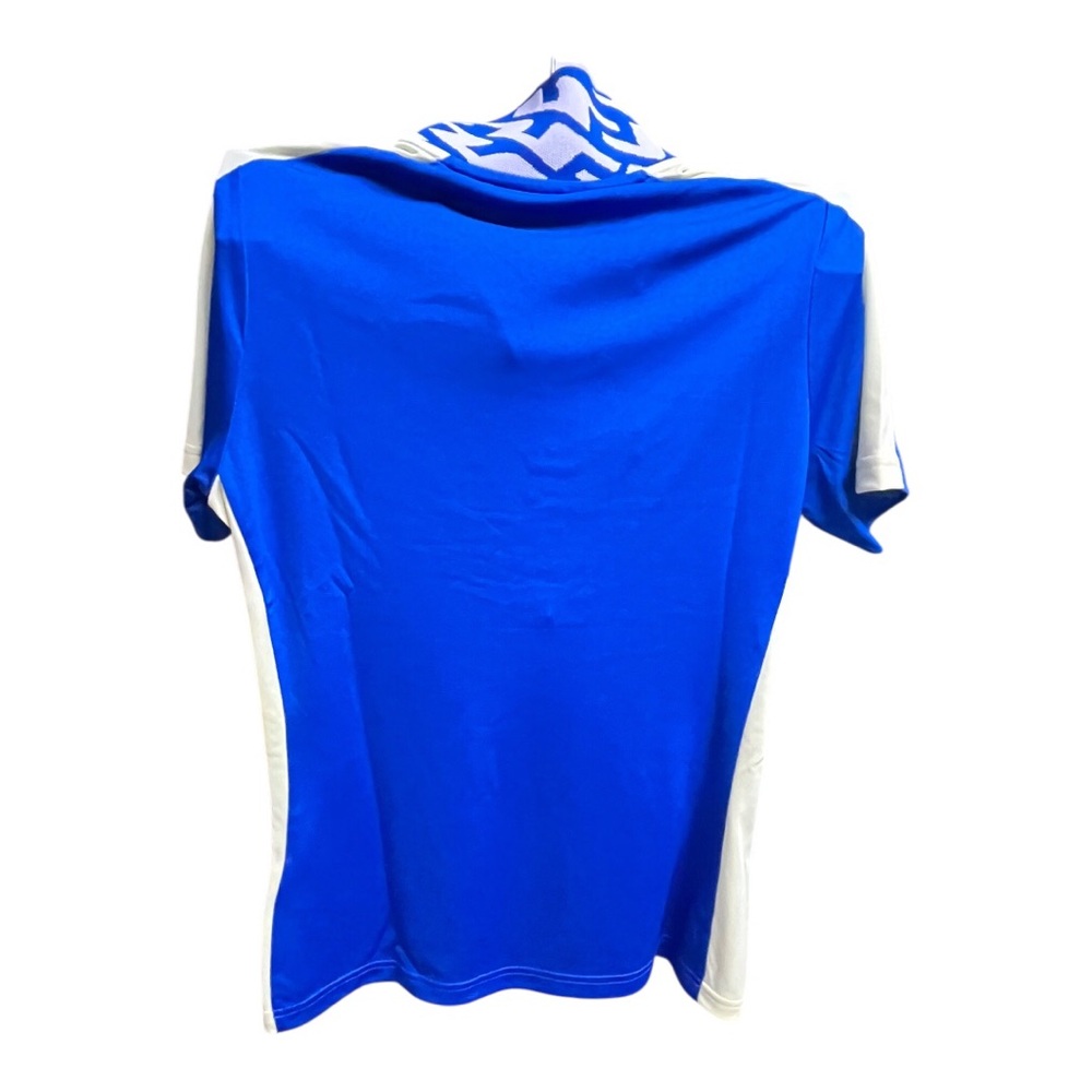 J.Lindeberg Royal Blue Pip Button Golf Shirt - Picture 4 of 6